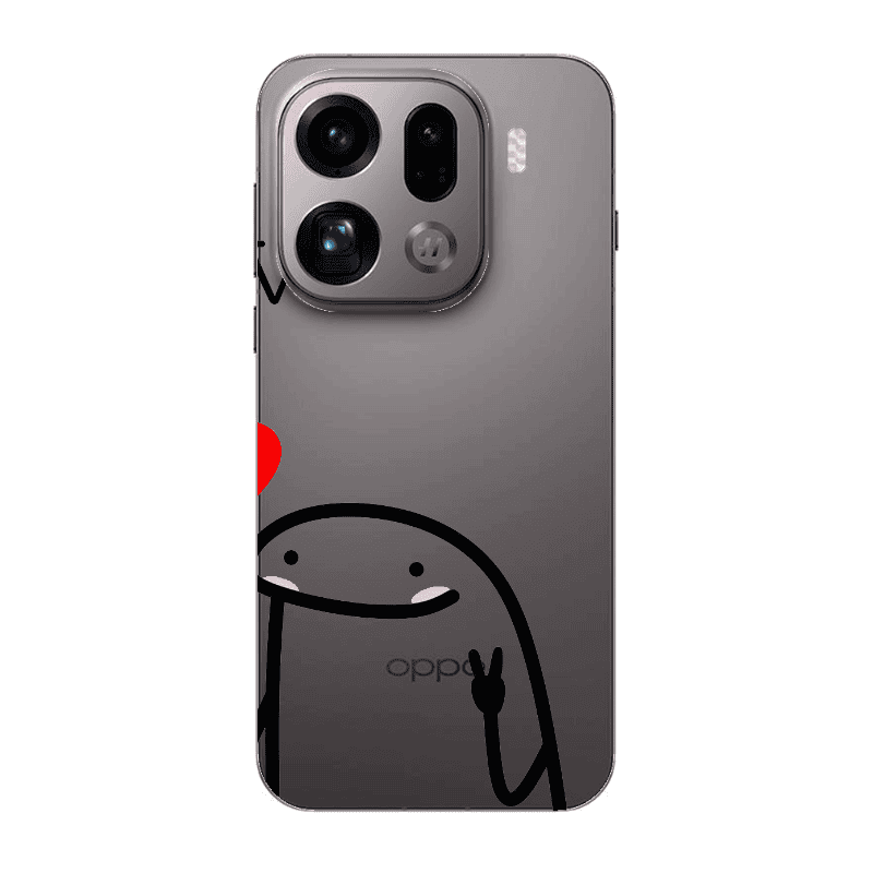 Oppo Find X9 Pro Love 2 Transparent Silicone TPU Θήκη